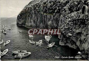 Postcard Modern Entrata Capri Grotta Azzurra