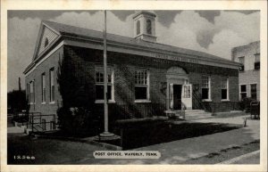 Waverly Tennessee TN Post Office Postcard