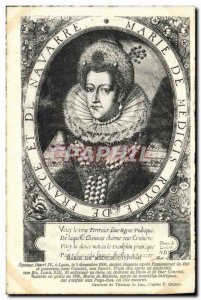 Old Postcard Marie de Medicis