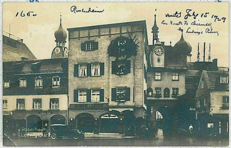 33824 - Ansichtskarten VINTAGE POSTCARD: GERMANY Deutschland -  Rosenheim 1929