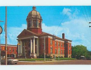 Unused Pre-1980 OLD CARS AT COURT HOUSE Buchanan West Virginia WV d2460