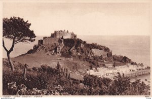 JERSEY, Channel Islands, UK, 1930-1950s; Mont Orgueil Castle
