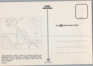 Dune Buggies Magical Mountain Valencia Ca Continental Postcard-