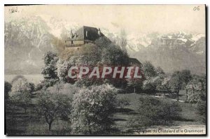 Postcard Old Castle Chatelard and Grammont