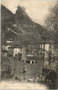 CPA entrevaux view from the citadel (1208548) 