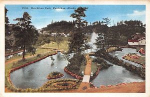 KETCHIKAN ALASKA KETCHIKAN PARK POSTCARD (c. 1920s)