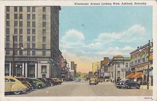 Kentucky Ashland Winchester Avenue Looking West