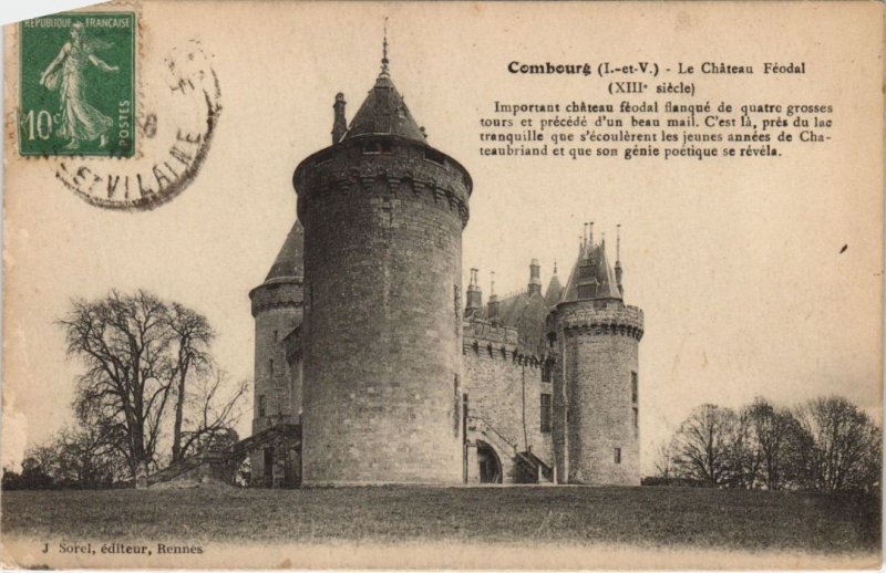 CPA COMBOURG Le Chateau Feodal (1251904)