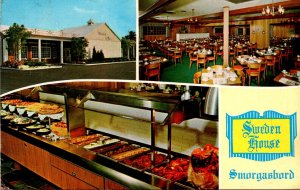 Florida St Petersburg Sweden House Smorgasbord 1970