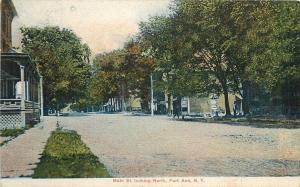 c1907 Printed Postcard; Main Street Scene, Fort Ann NY, Washington County Posted 