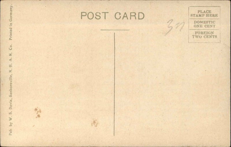 Sanbornville NH New Hampshire St Anthony's Church c1900-20s Vintage Postcard