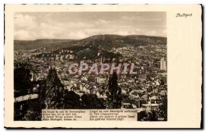 Old Postcard From Stuttgart Da Llegst Nun Im Sonnenglanz