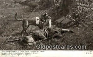 Ambulance Dog. Red Cross 1913 