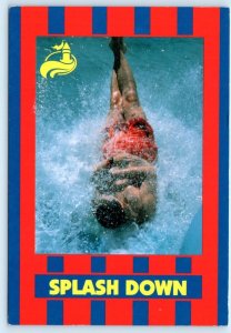 NEW BRAUNFELS, TX ~ Splash Down SCHLITTERBAHN WATER PARK 4x6 Postcard