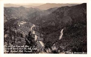 Beulah Colorado Squirrel Creek Hill Real Photo Antique Postcard J78976