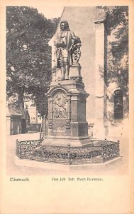 Das Joh Seb Bach Denkmal Eisenach Germany Unused 