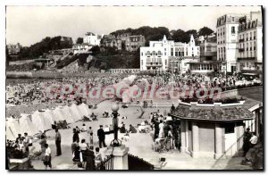 Old Postcard Dinard A Corner Of The Beach And Casino