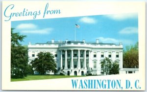 Postcard - The White House - Greetings From Washington, District of Columbia