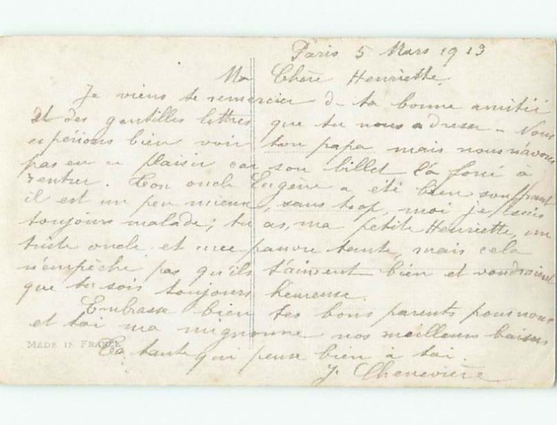 tinted rppc c1910 BEAUTIFUL FLOWERS AC9318