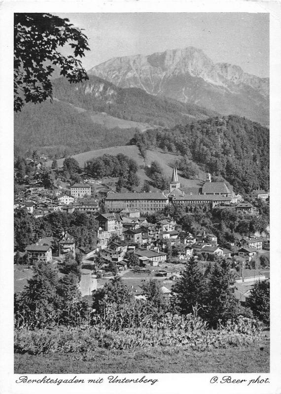 BG696 berchtesgaden mit untersberg  CPSM 14x9.5cm germany