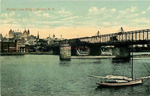 NY, Albany, New York, Maiden Lane Bridge