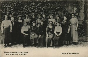 CPA PARIS 12e 95 rue de Reuilly. Maison des Diaconesses (560984)