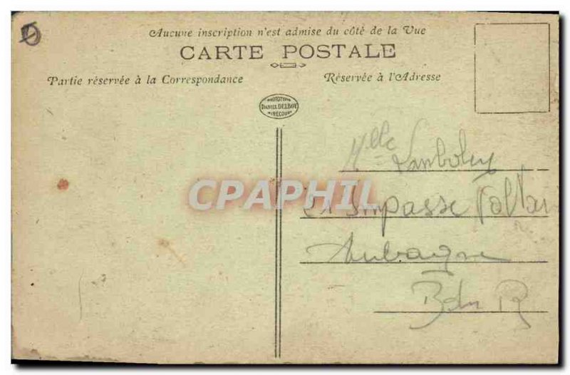 Postcard Old Post Tunis