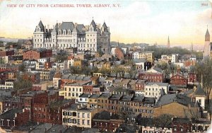 View of City from Cathedral Tower Albany, New York