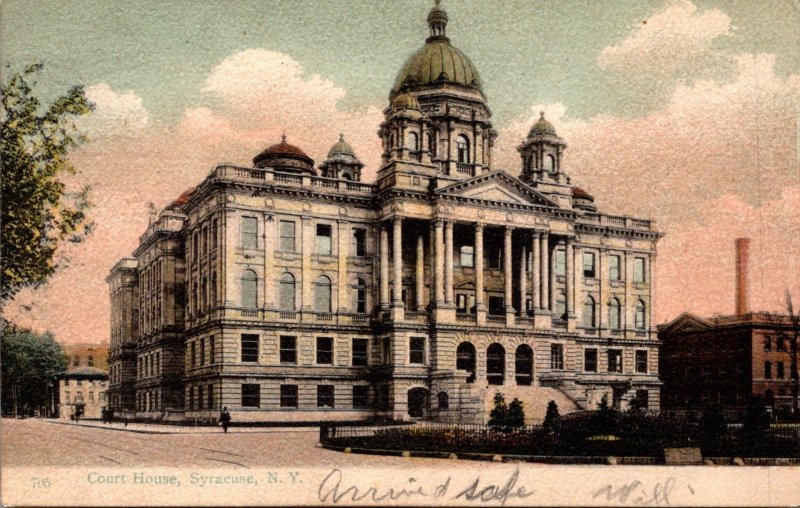 New York Syracuse Court House 1908