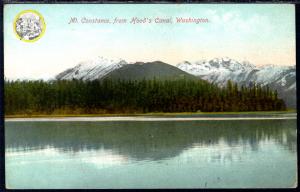 Mt Constance From Hood's Canal,WA