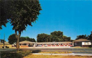 Lovelock, Nevada NV    LAFON'S MOTEL Pershing County ROADSIDE 50's Cars Postcard