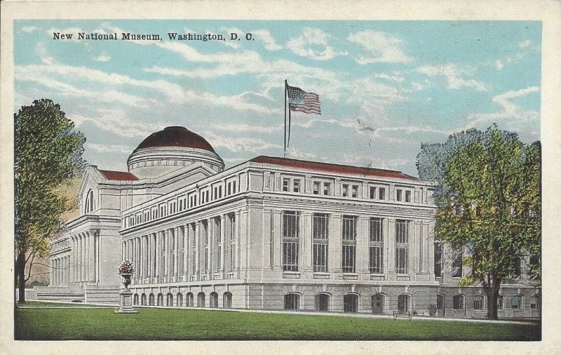 New National Museum, Washington, D. C. Vintage Postcard  