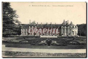 Old Postcard surroundings Dreux E and L Chateau d'Abundant West Coast