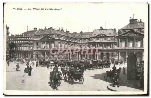 Old Postcard Paris La Place du Palais Royal