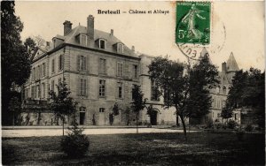 CPA Breteuil Chateau et Abbaye FRANCE (1014306)