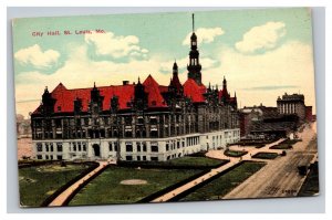 Vintage 1900s Postcard City Hall, St. Louis, Missouri