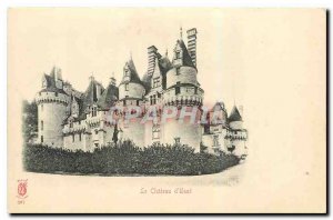 Old Postcard The Chateau d'Usse