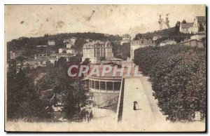 Old Postcard Grasse Les Terrasses