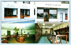 HAMILTON, BERMUDA ~ Multi View GUERLAIN & PENISTON BROWN Perfumes  Postcard