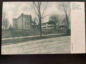 Vintage Postcard 1901-1907 Auburn City Hospital Auburn New York