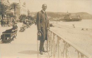 France Nice vintage real photo postcard foto Mateesco