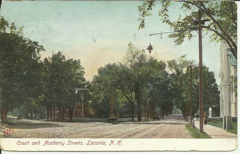 Court And Academy Streets, Laconia, N.H.