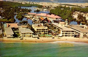 Florida Miami Beach The Castaways Resort Motel Aerial View