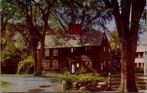 Massachusetts Plymouth Howland House Built 1666