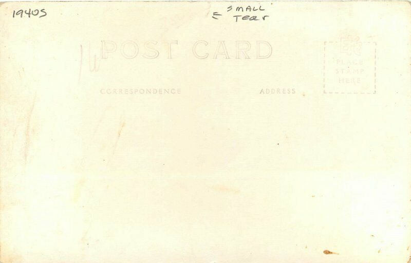 Eagle Nest Lake New Mexico 1940s RPPC Photo Postcard 21-3941