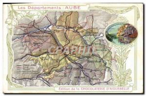 Old Postcard geographical maps of Chocolaterie & # 39Aiguebelle Dawn Bridge a...