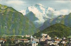 Switzerland Interlaken Totalansicht und Jungfrau