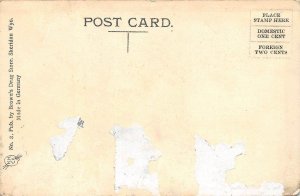 LP57 Sheridan Wyoming  Postcard Crow Indians