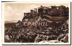 Old Postcard Gourdon Vue Generale