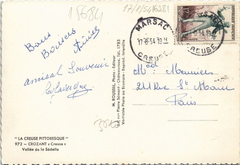 CPM Crozant Vallée de éa Sédelle (16281)